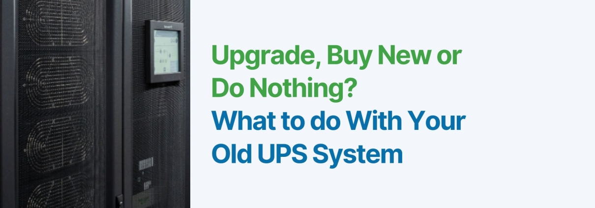 What to do with an older UPS?